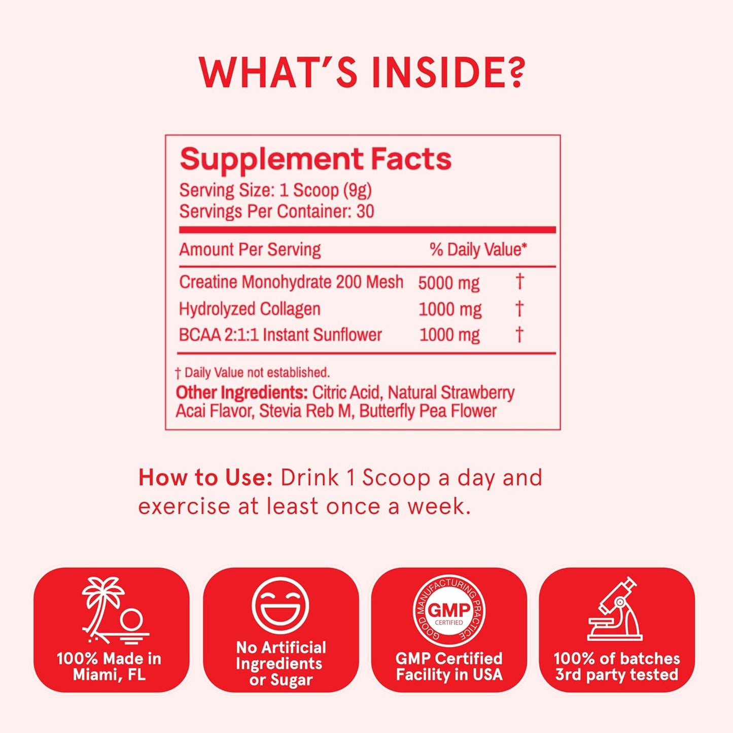 Peach Perfect Creatine for Women