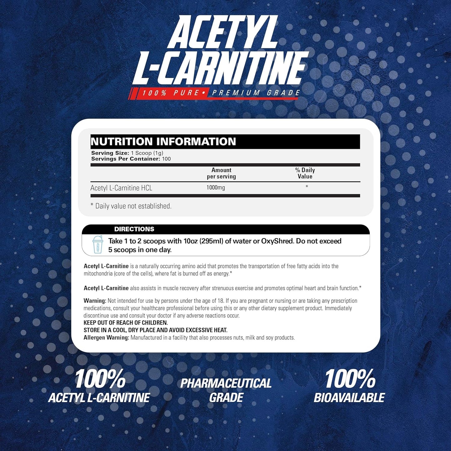 EHP Labs Acetyl L-Carnitine