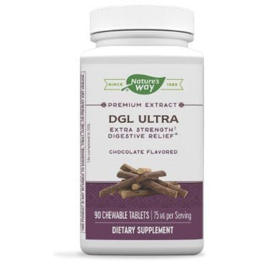 Nature’s Way Premium Extract DGL Ultra Extra Strength Digestive Relief