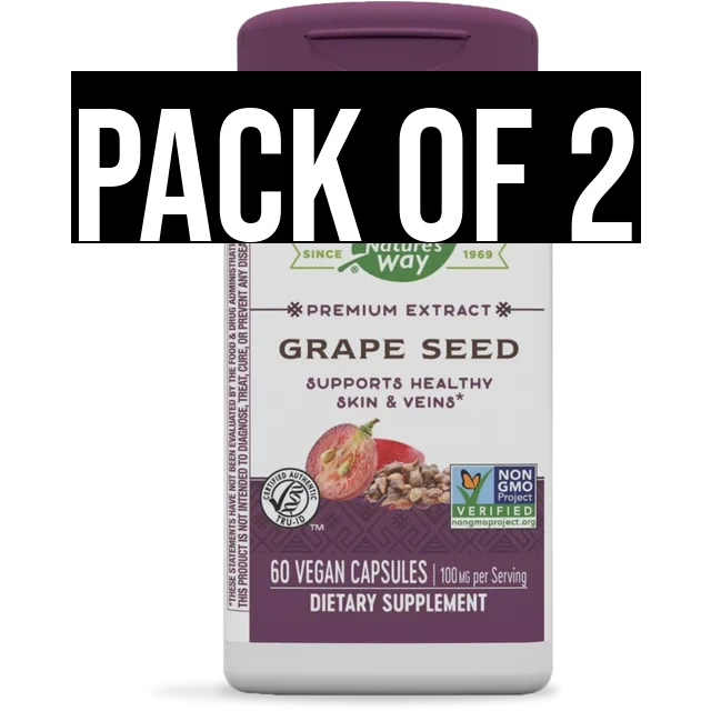 Nature's Way Premium Extract Standardized Grape Seed