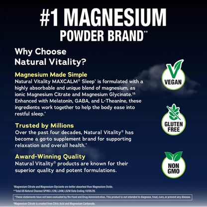 CALM Sleep with Melatonin Powder Wildberry