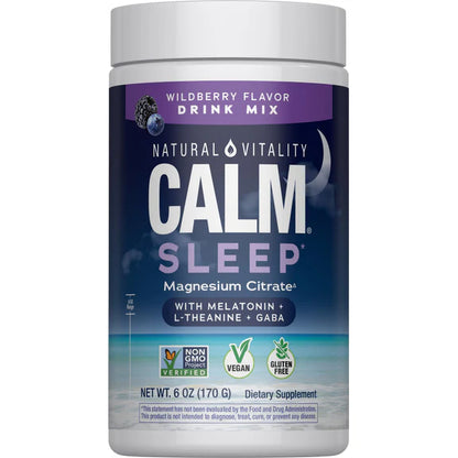 CALM Sleep with Melatonin Powder Wildberry