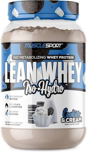 Musclesport LeanWhey Iso Hydro Gourmet Protein