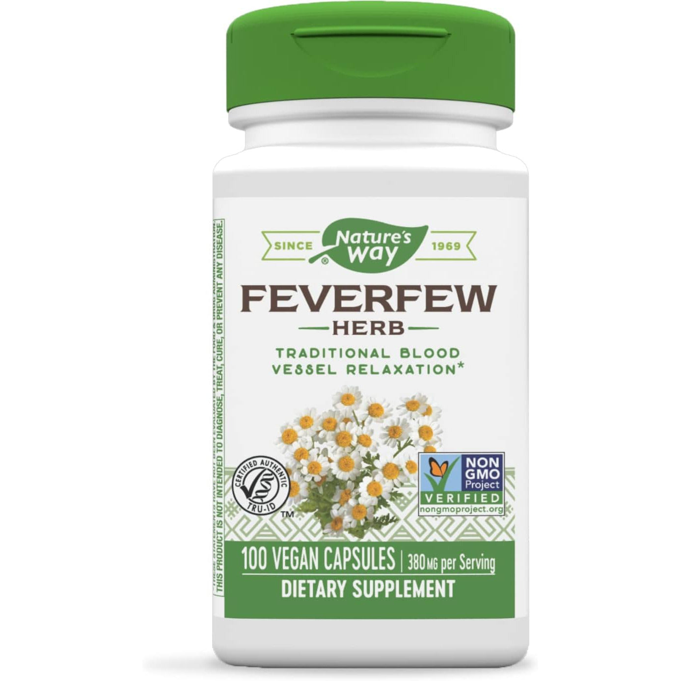 Nature's Way Feverfew Herb, Traditional Blood Vessel Relaxation