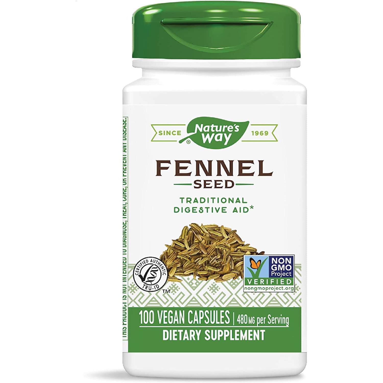 Nature's Way Fennel Seed 480 mg