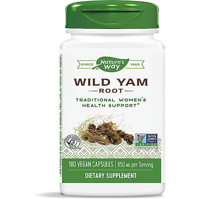 Nature's Way Premium Herbal Wild Yam Root