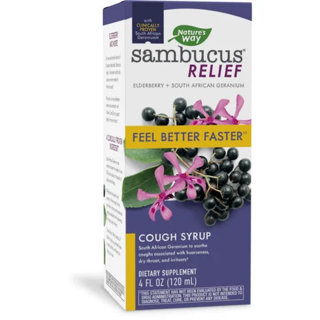 Nature's Way Sambucus Relief Cough Syrup