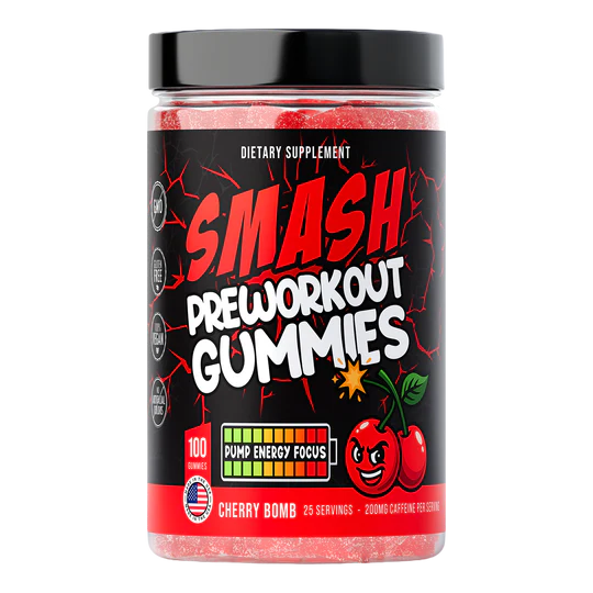 Smash Pre-Workout Gummies