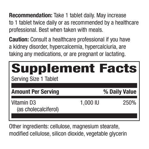 VITAMIN D3 1000IU