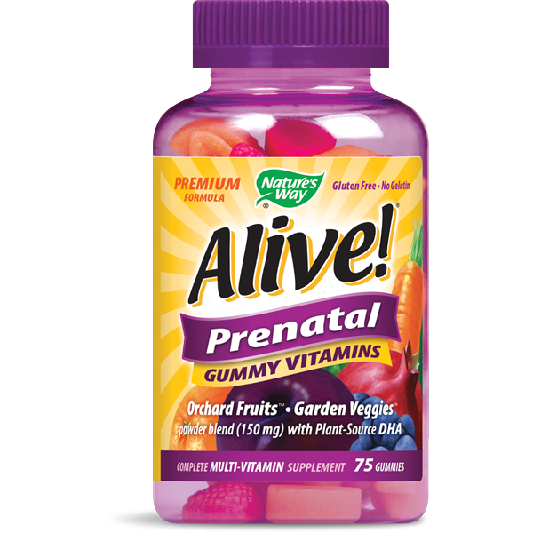 Nature’s Way Alive! Complete Premium Prenatal Gummy Multivitamin