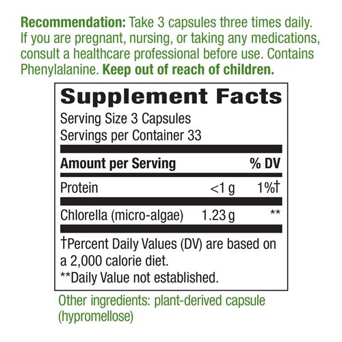 Nature's Way Chlorella