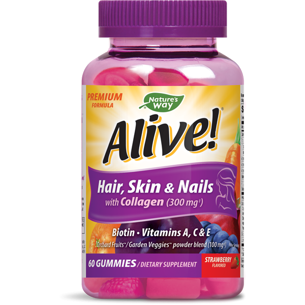Nature’s Way Alive! Hair, Skin & Nails Gummies