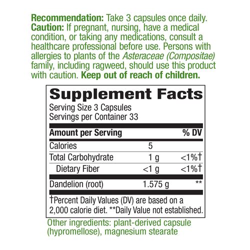 Nature's Way Dandelion Root