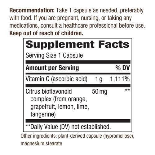 Nature's Way Vitamin C 1000 mg with Bioflavonoids