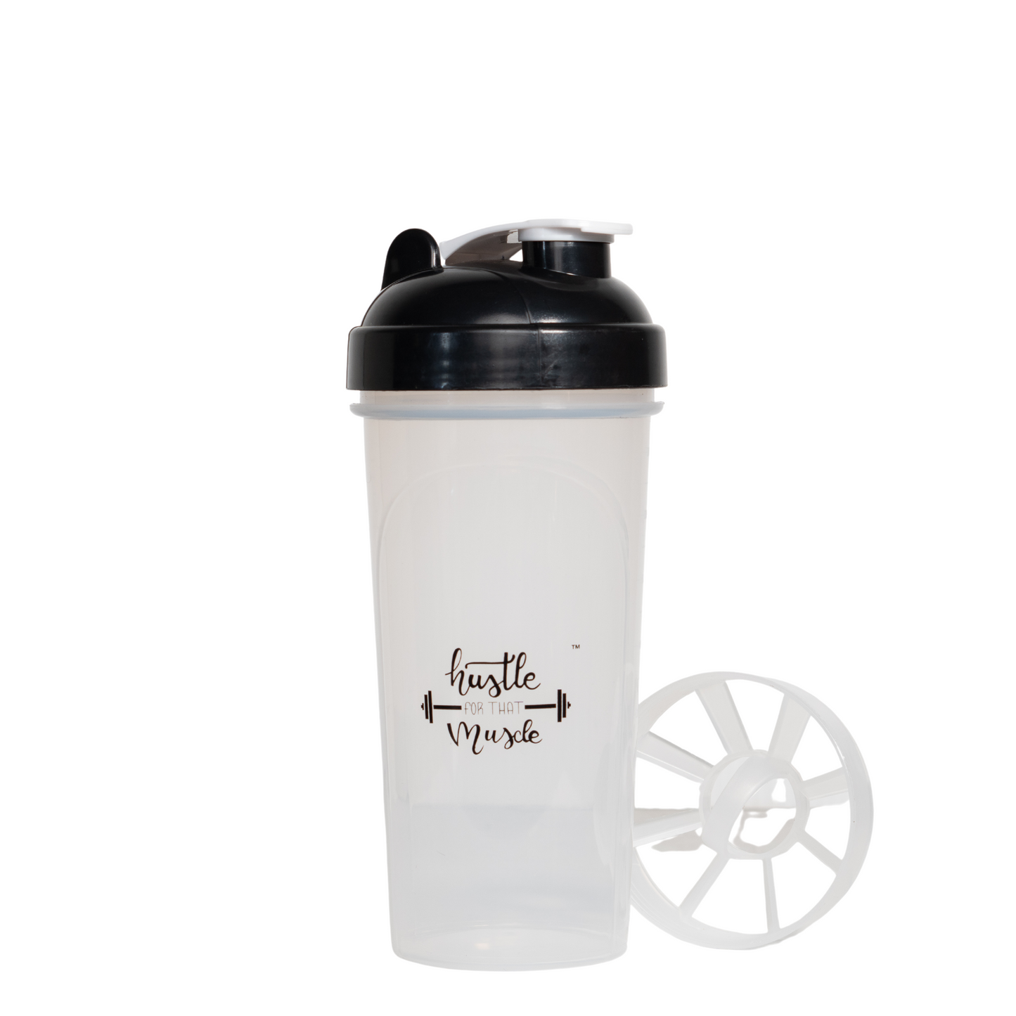NutriFit Plus Protein Sport Shaker with Typhoon Mixer 25oz BPA Free Leak Proof Lid