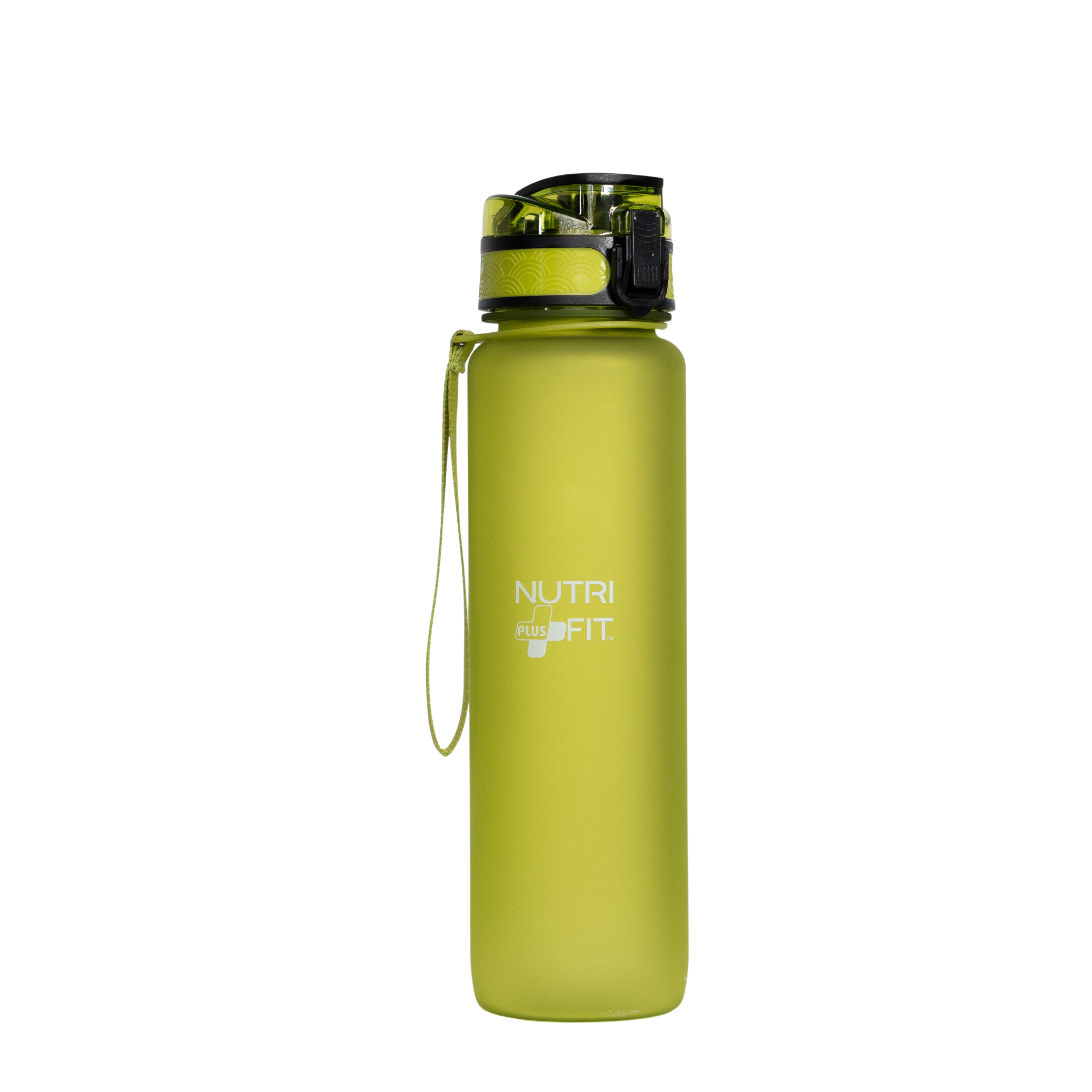 NutriFit Plus Hydration Water Bottle for everyday use 32oz - BPA Free - Leak Proof System - Time Markers - Multi Colors
