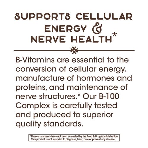 Nature's Way Vitamin B-100 Complex