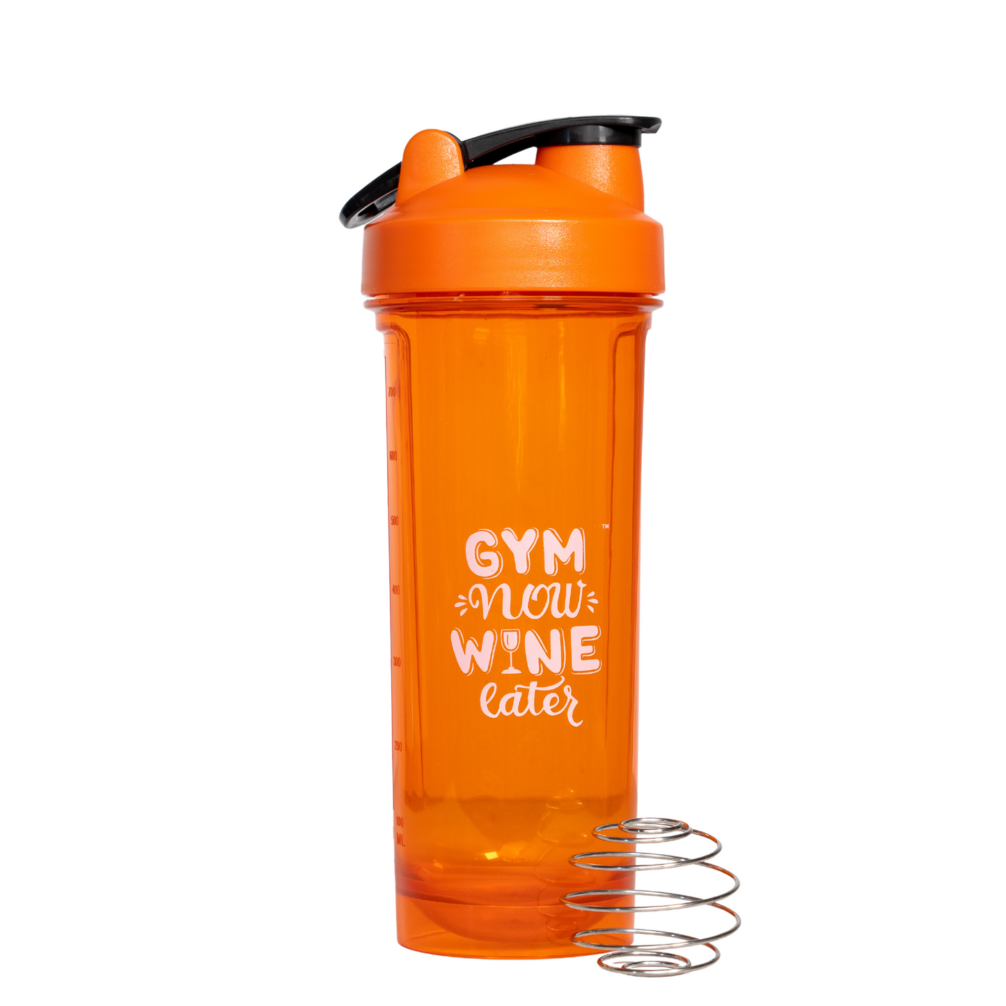 NutriFit Plus Sport Master Protein Shaker 26oz with Stainless Steel Perfect Mixer Ball
