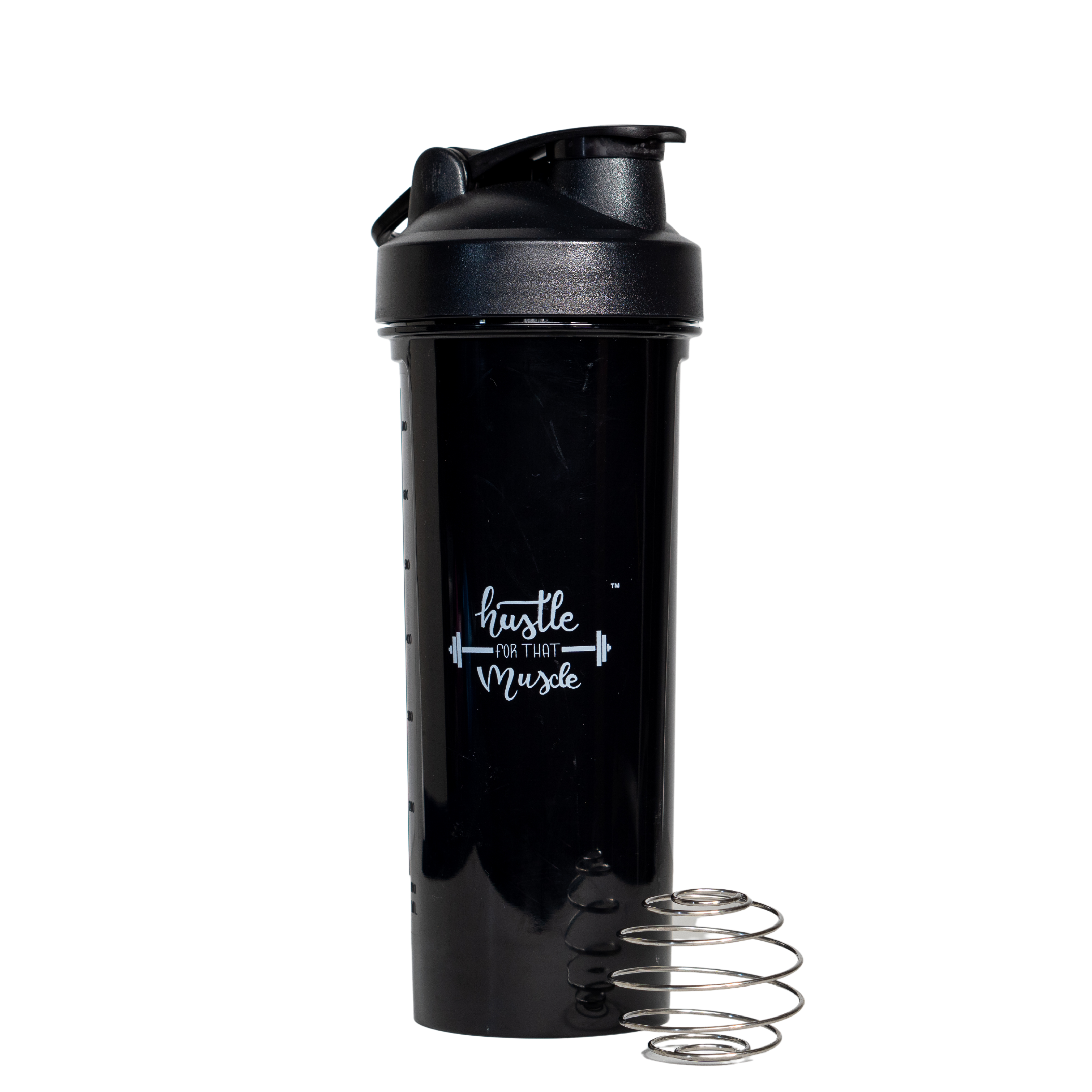 NutriFit Plus Sport Master Protein Shaker 26oz with Stainless Steel Perfect Mixer Ball