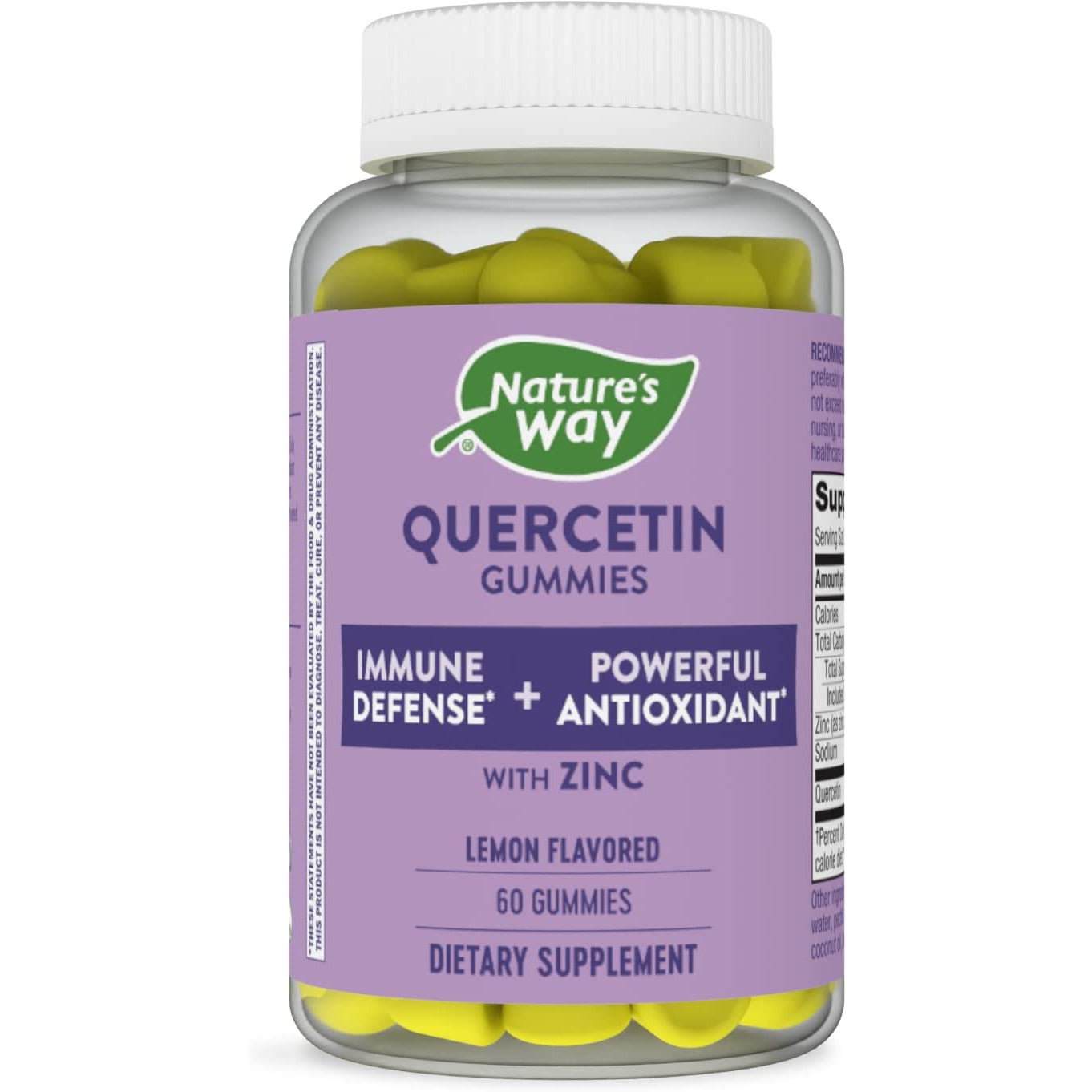 Nature's Way Quercetin Gummies with Zinc