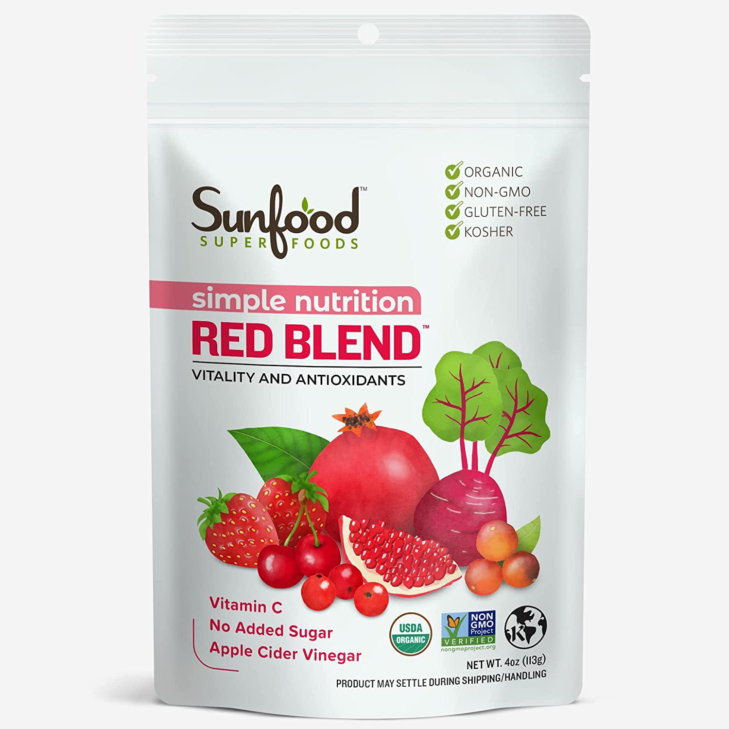 SUNFOOD SIMPLE NUTRITION RED BLEND