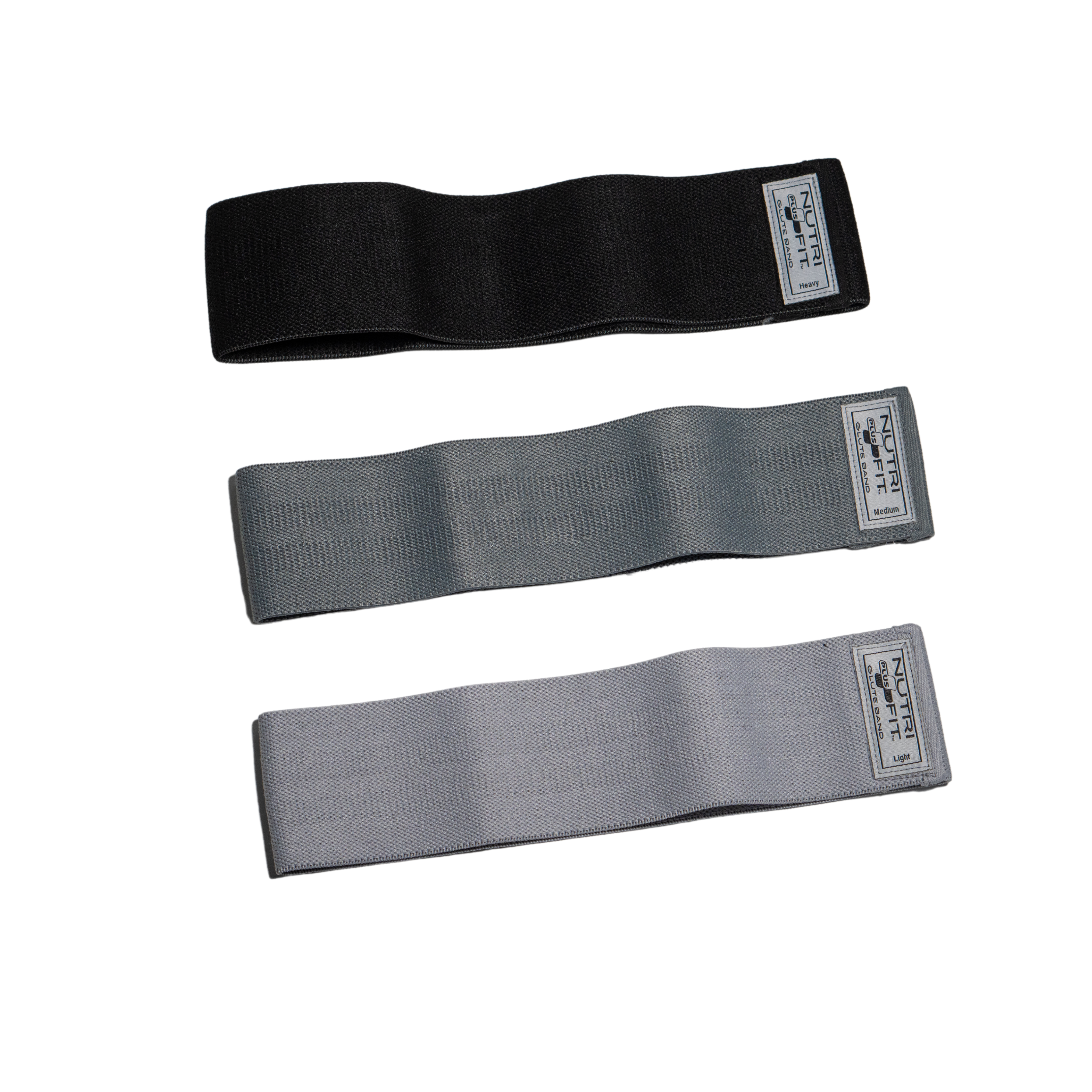 NutriFit Plus Resistance Bands Set - 3 Booty Bands for Legs and Glutes