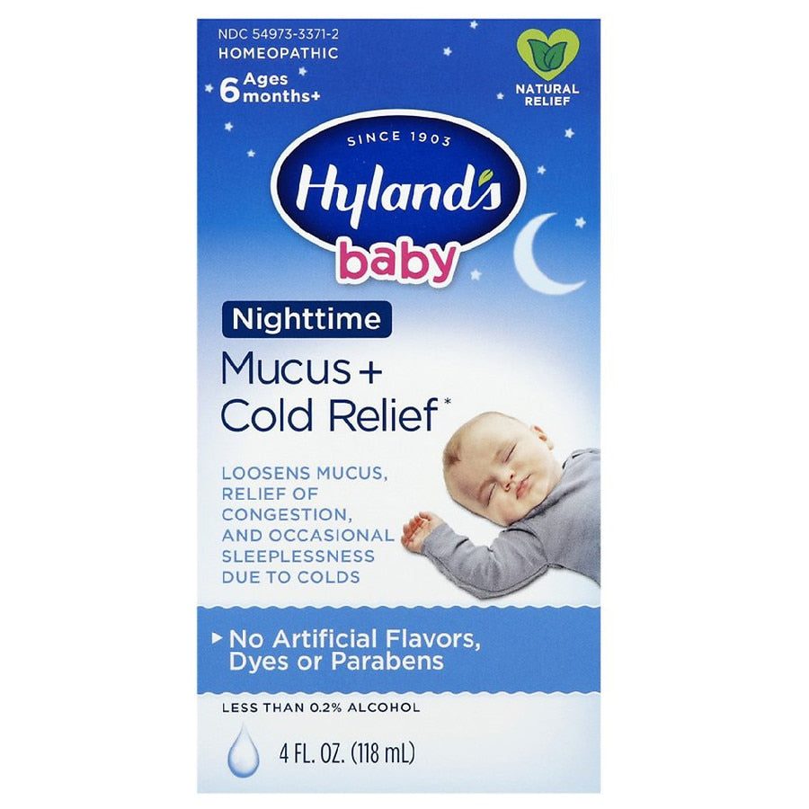 HYLAND'S BABY NIGHTIME MUCUS + COLD RELIEF