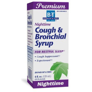 Boericke & Tafel Daytime Cough & Bronchial Syrup Non-Drowsy Homeopathic