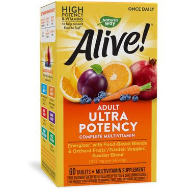 Nature's Way Alive! Adult Ultra Potency Complete Multivitamin