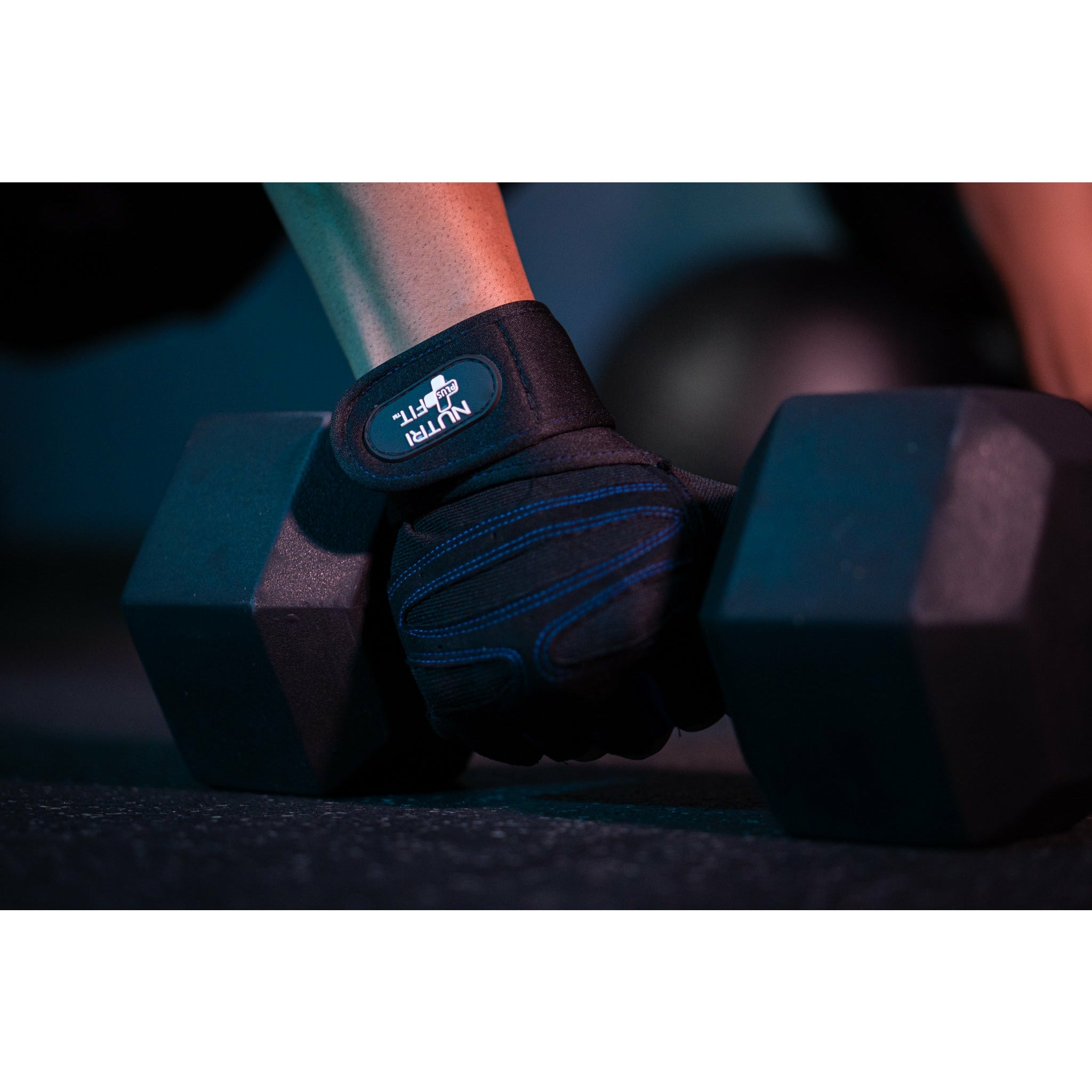 Nutrifit Plus High Performance Intenses Training Gloves with Wristswrap for Support in Multicolors