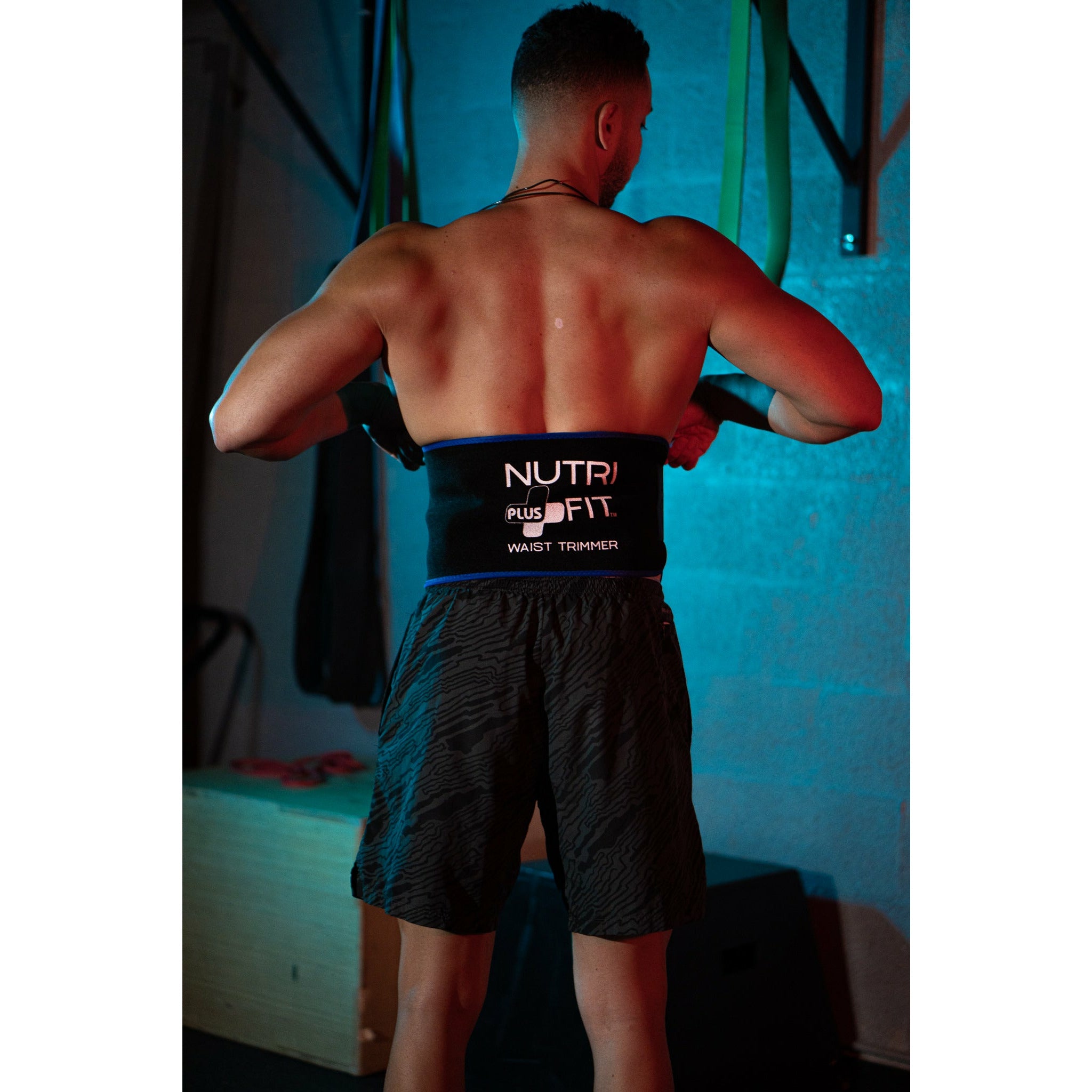 NutriFit Waist Trimer - Sweat Waist Trainer For Women ands Men - Sport Sweat Workout Body Shaper Sauna
