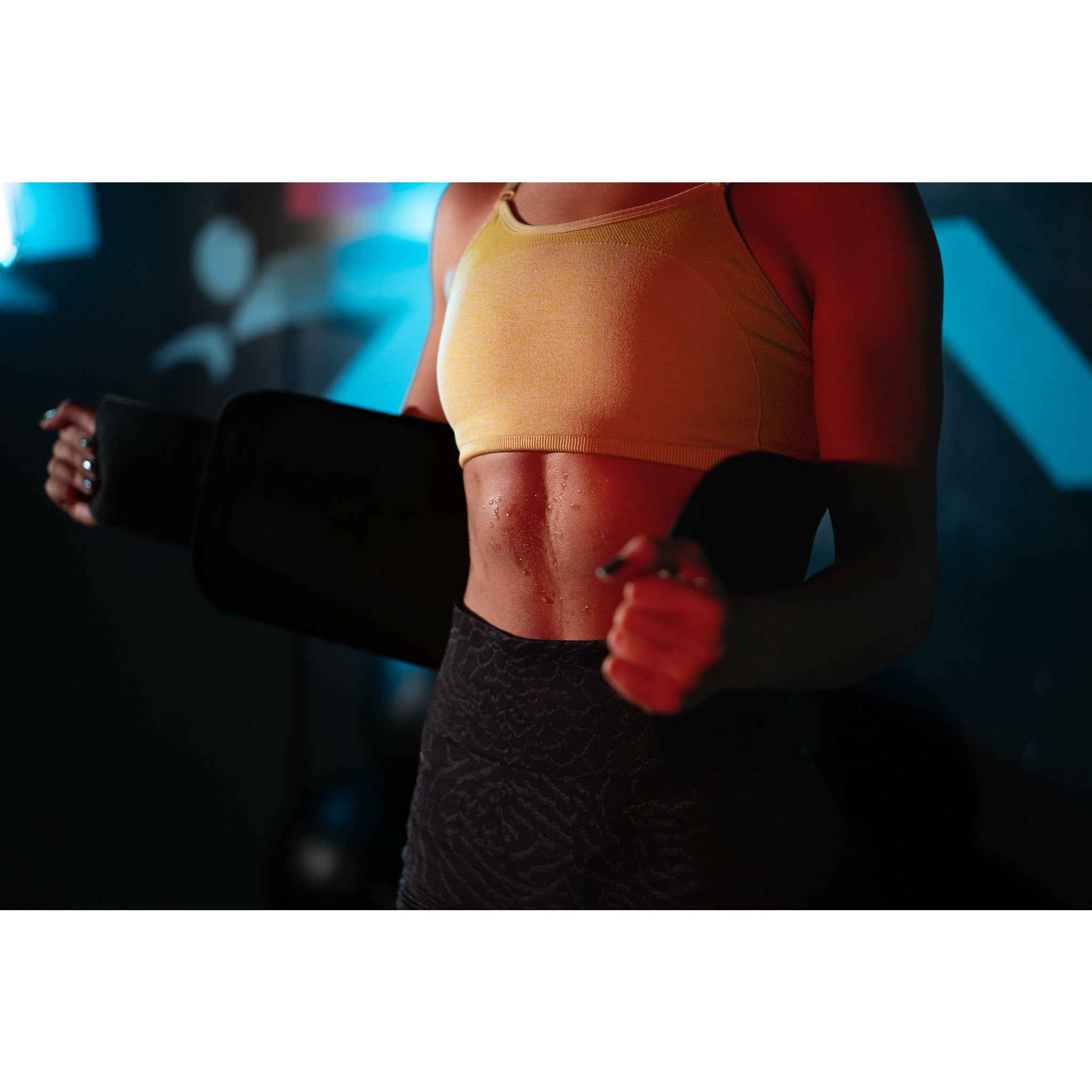 NutriFit Waist Trimer - Sweat Waist Trainer For Women ands Men - Sport Sweat Workout Body Shaper Sauna