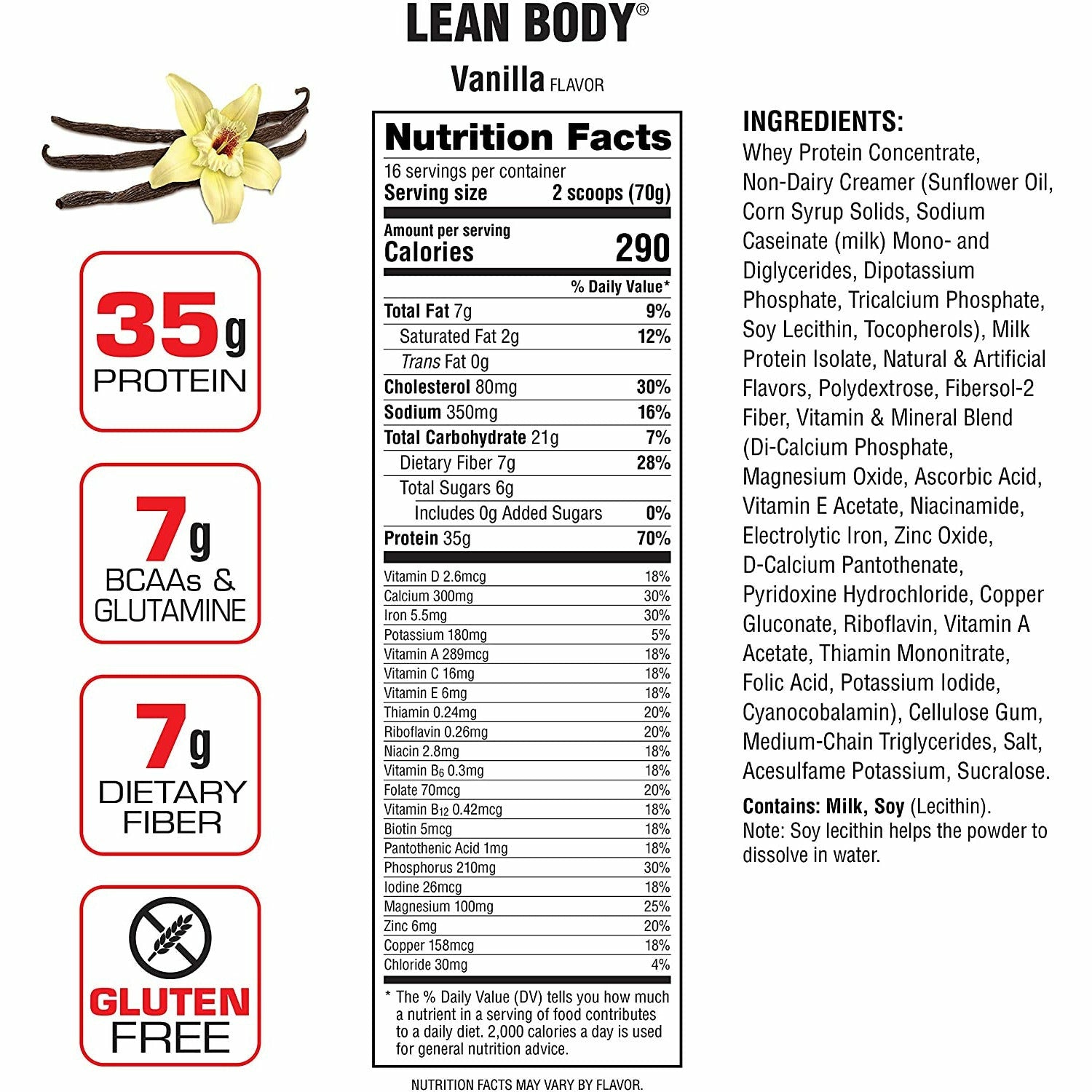 Labrada Nutrition Lean Body Meal Replacement