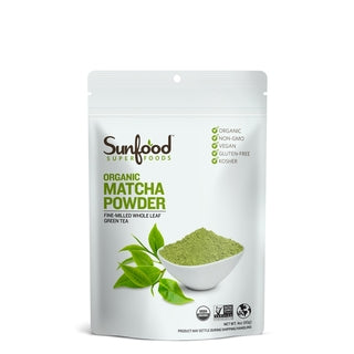 SUNFOOD MATCHA GREEN TEA POWDER