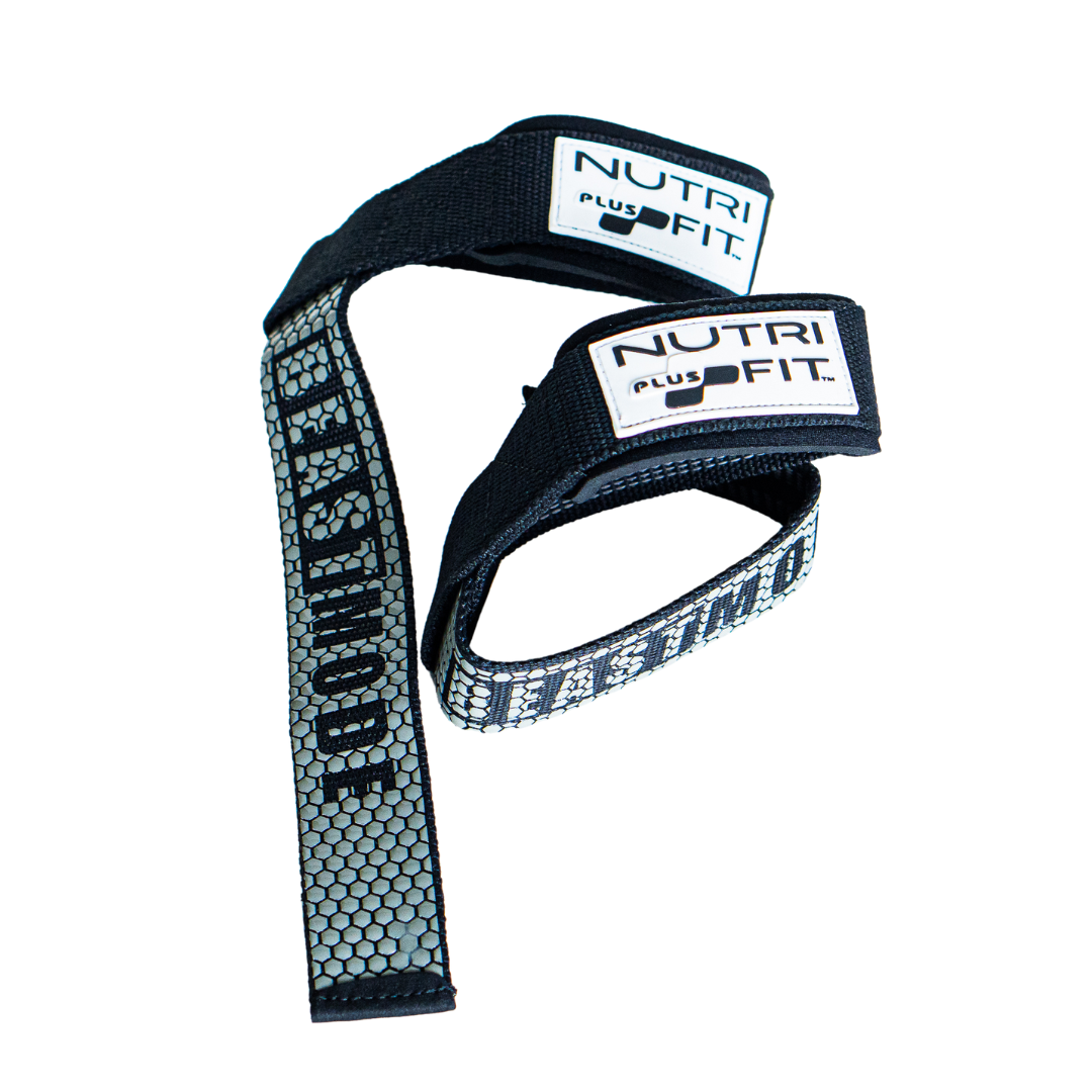 NutriFit Plus Padded Cotton Lifting Straps