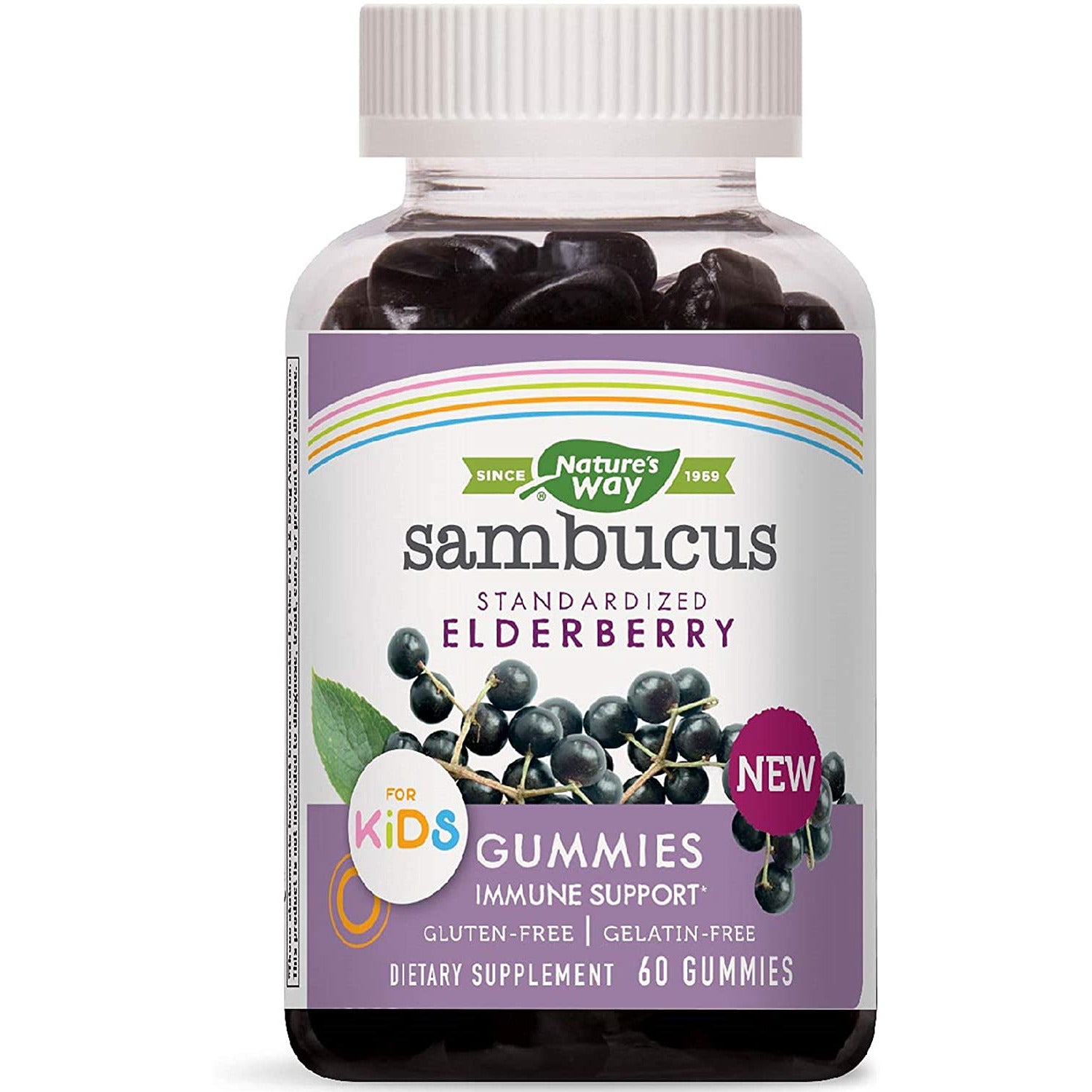 Nature's Way Sambucus Elderberry Gummies for Kids