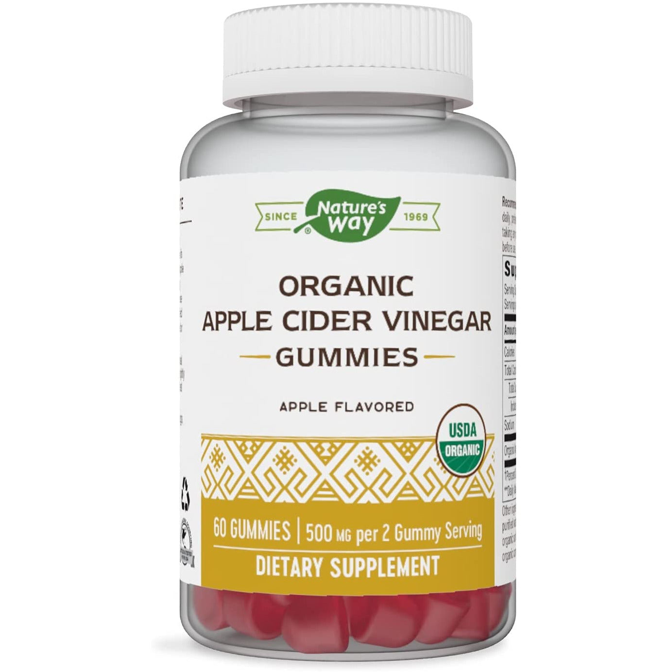 Nature’s Way Organic Apple Cider Vinegar Gummies