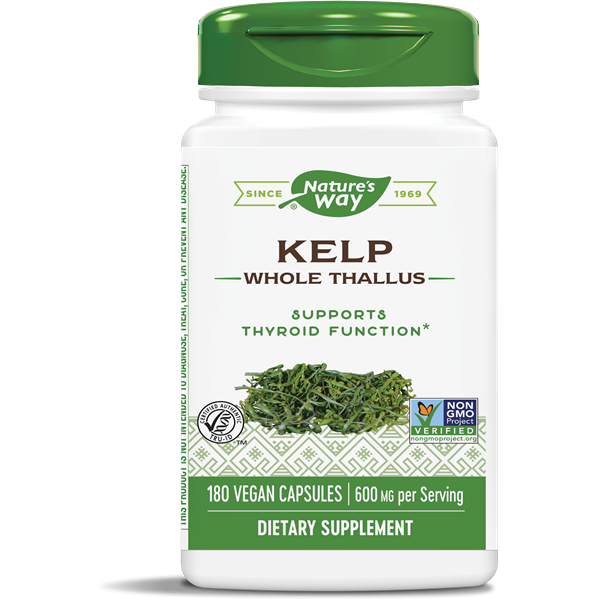 Nature's Way Kelp Supports Thyroid Function