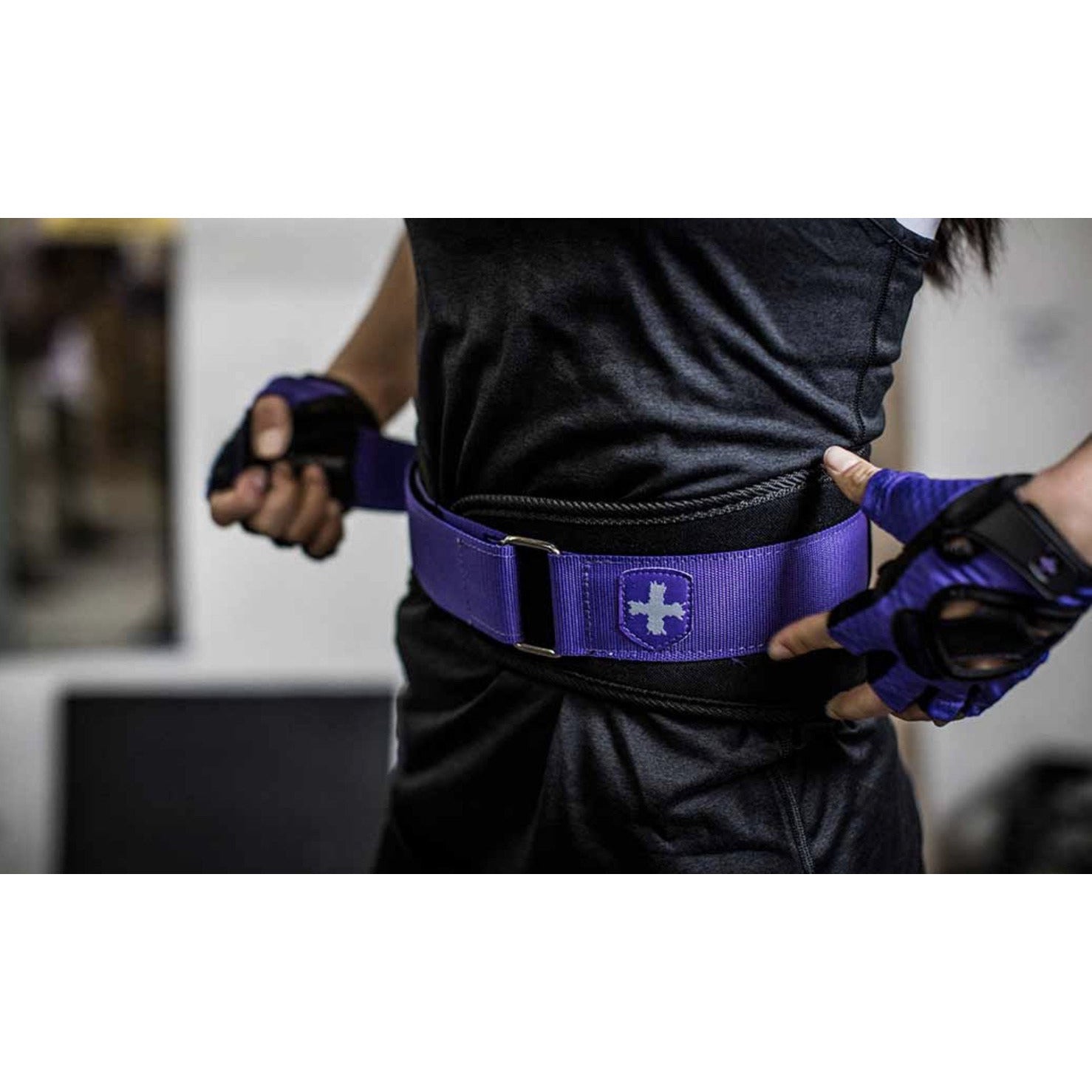 WOMEN’S 5” FOAM CORE BELT COLOR BLACK/VIOLET