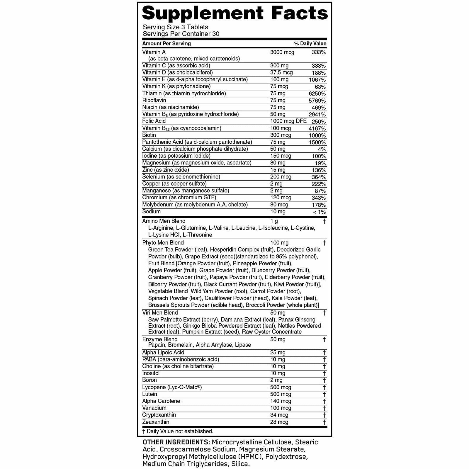 OPTI-MEN OPTIMUM NUTRITION