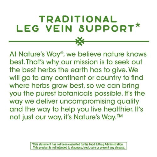 Nature's Way Butcher's Broom Root, Traditional Leg Vein Support