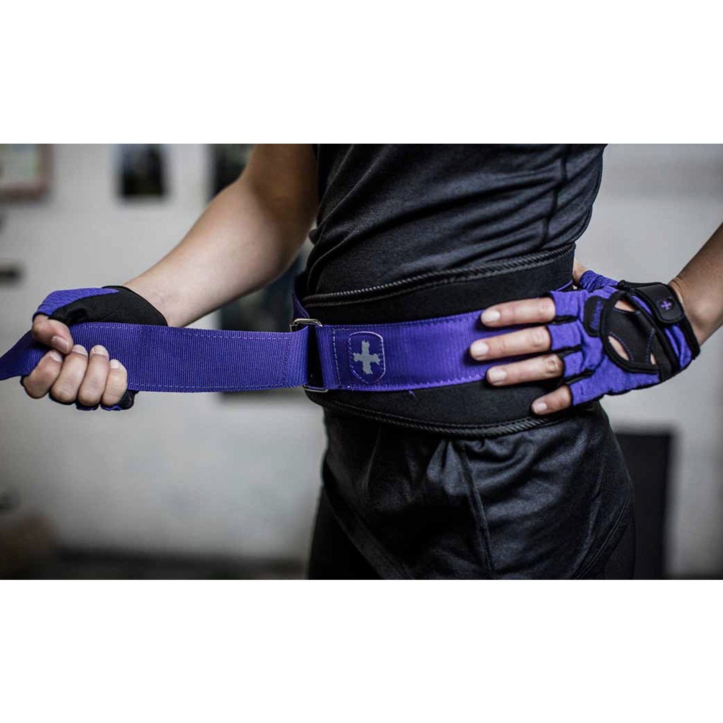 WOMEN’S 5” FOAM CORE BELT COLOR BLACK/VIOLET